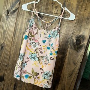 Floral tank top